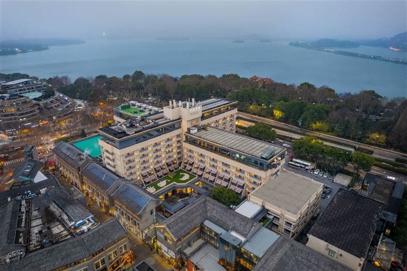 杭州望湖宾馆阳台双床房3天2晚套餐(可拆分)